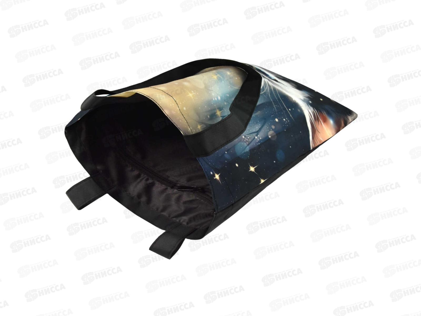 Сумка-шоппер ФЕН Кот со звездами, 35*45см 69204