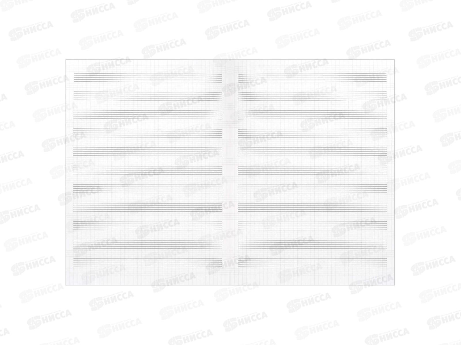 Тетрадь нотн. 16л ФЕН Котенок с гитарой, 69900 *50