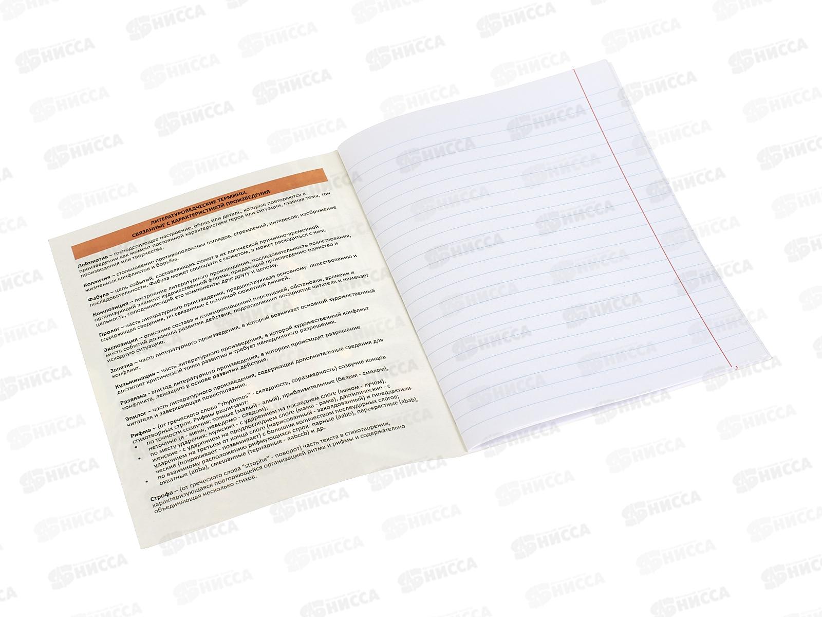 Тетрадь 24л лин. LAMARK Fantastic Animals Литература ,79192 *10