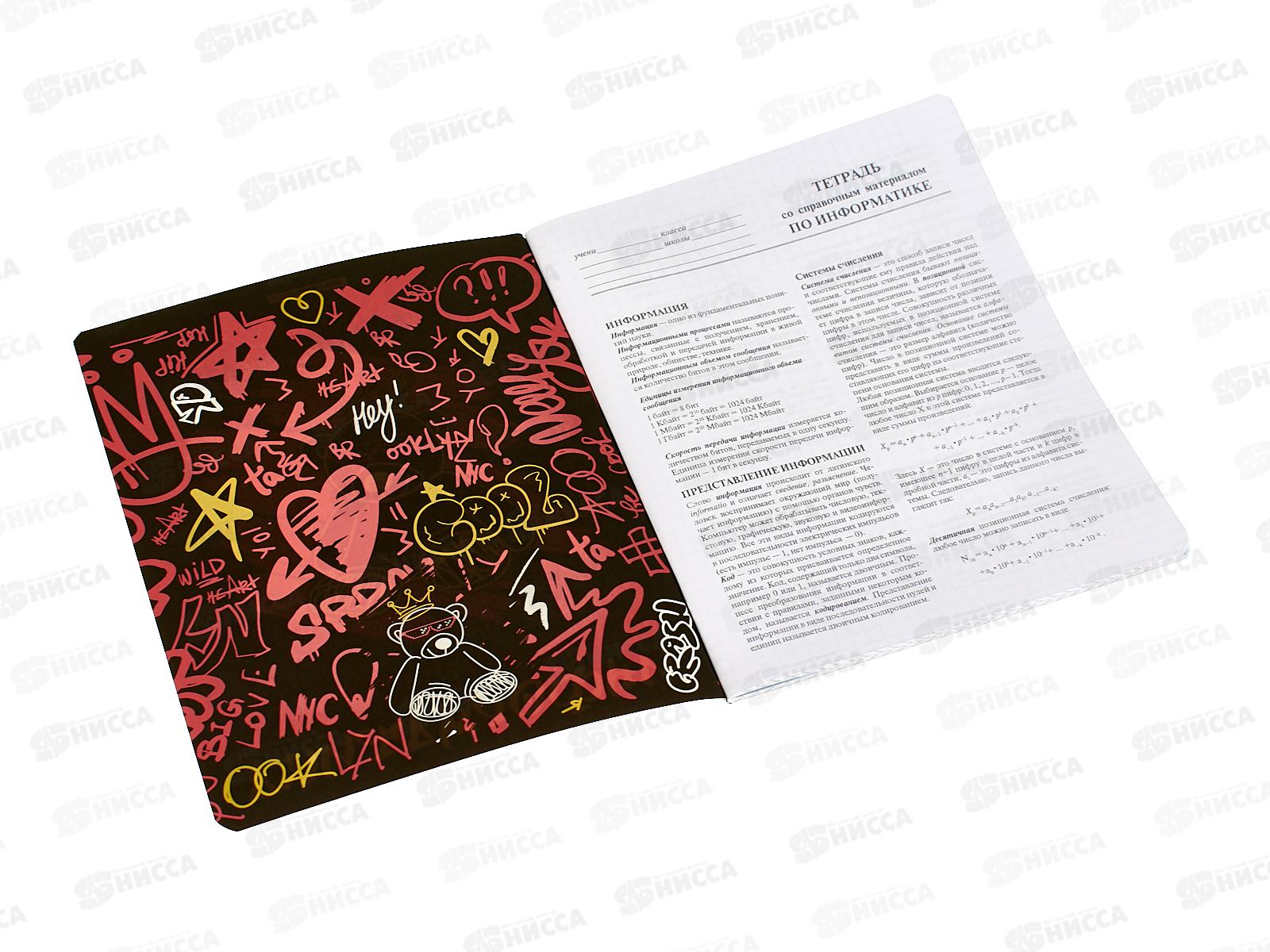 Тетрадь 48л кл. АКАД Мишки. Информатика,  EAC-15580 *20/60