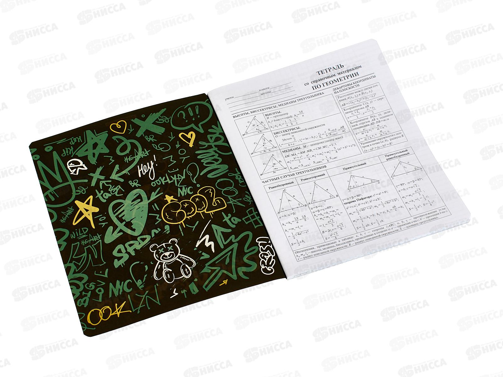Тетрадь 48л кл. АКАД Мишки. Геометрия,  EAC-15579 *20/60