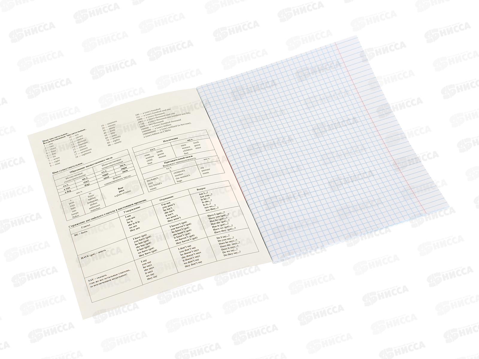 Тетрадь 48л кл. АКАД Английский язык EAC-15552 *20/60