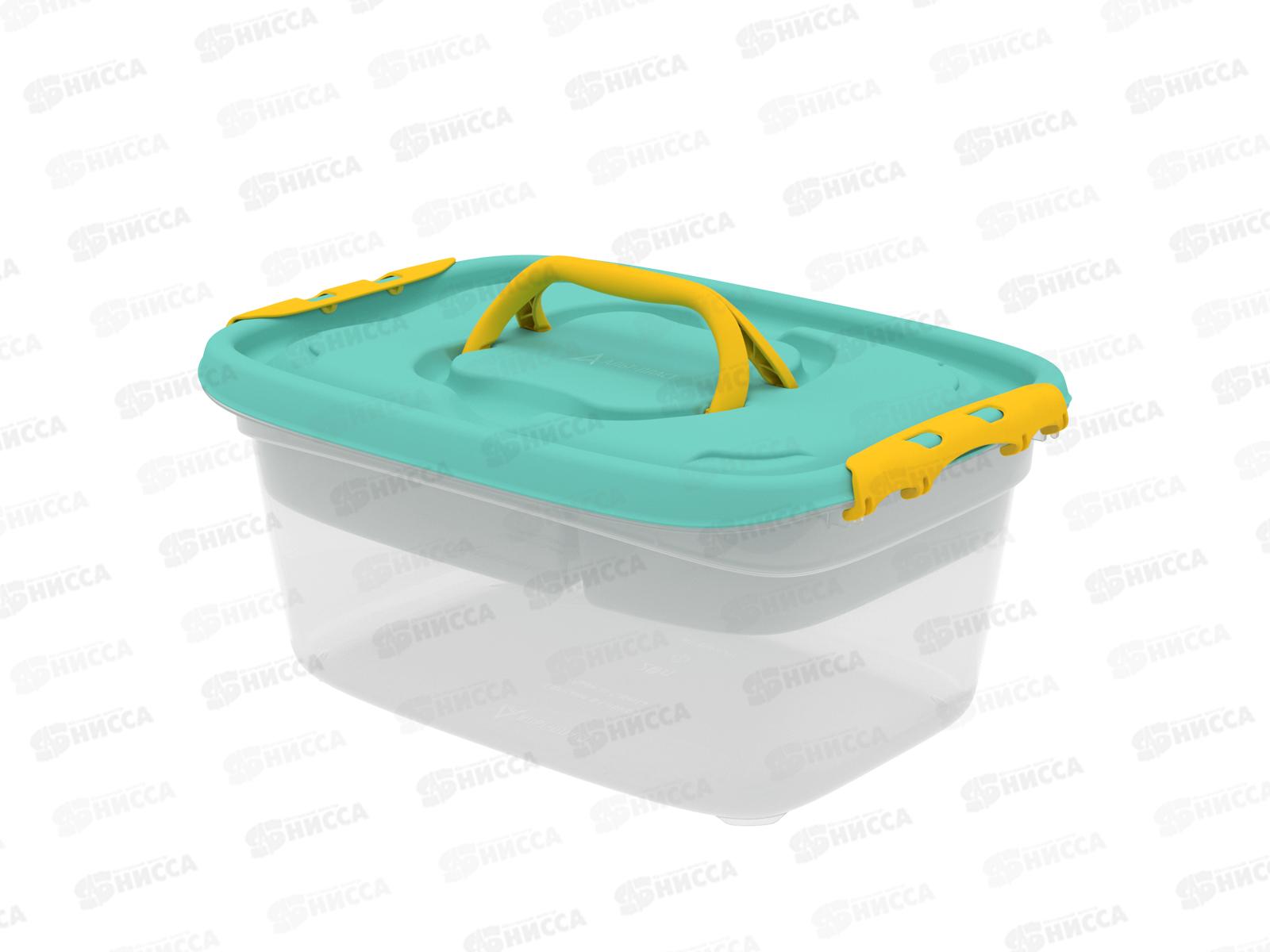 Унибокс с вкладышем 20л прозрачный (468х342х211мм), АП 431