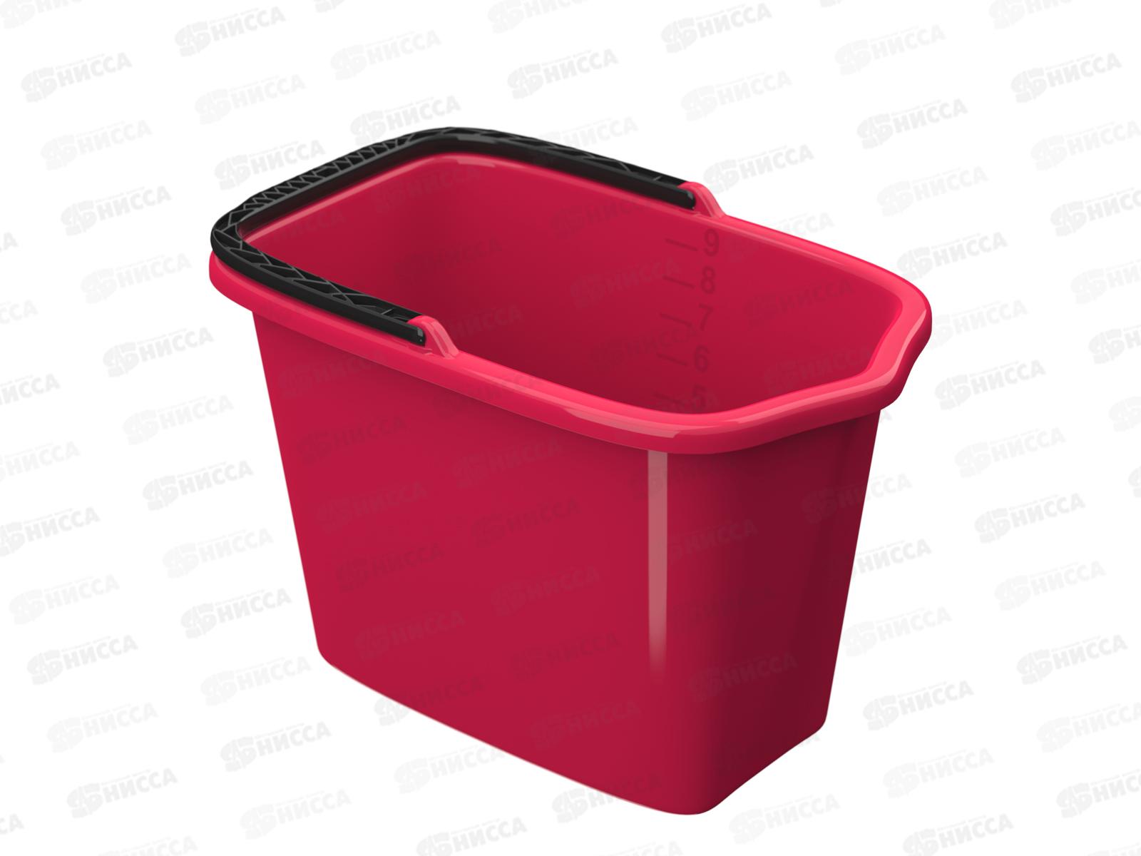 Ведро 9,5л (прямоугольное), АП 064