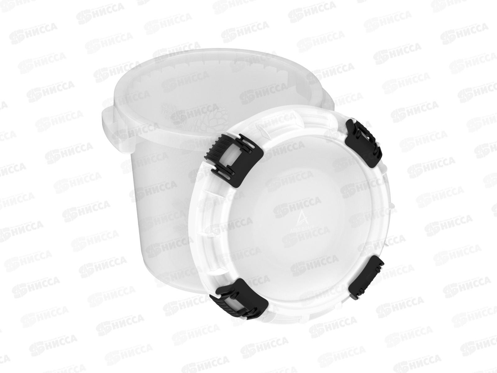 Бочка пищевая с герметичной крышкой 10л, АП 571