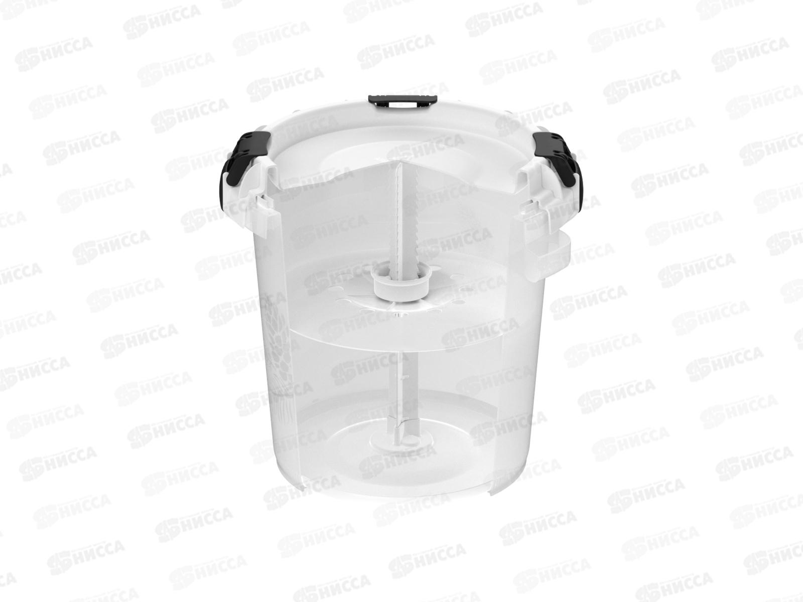 Бочка пищевая с гнетом и герметичной крышкой 10л (для засолки), АП 570