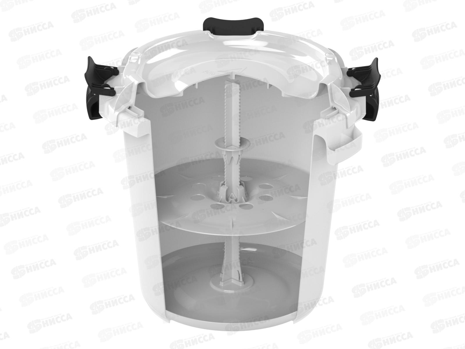 Бочка пищевая с гнетом и герметичной крышкой 20л (для засолки), АП 553