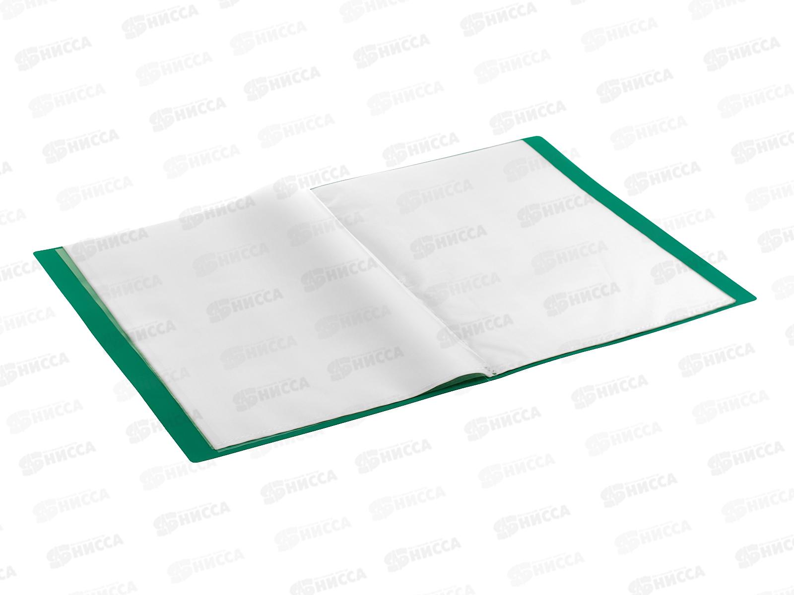 Папка с мульт.  30стр Lite А4 зеленая, NP0151-30BG *10/130