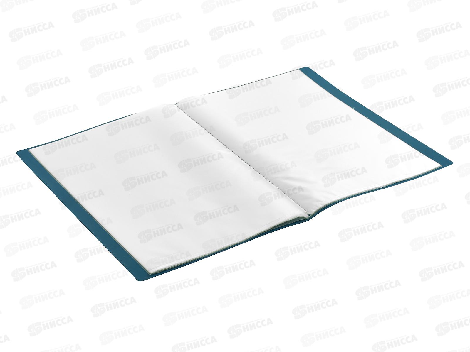 Папка с мульт.  30стр Lite А4 синяя, NP0151-30BE *10/130