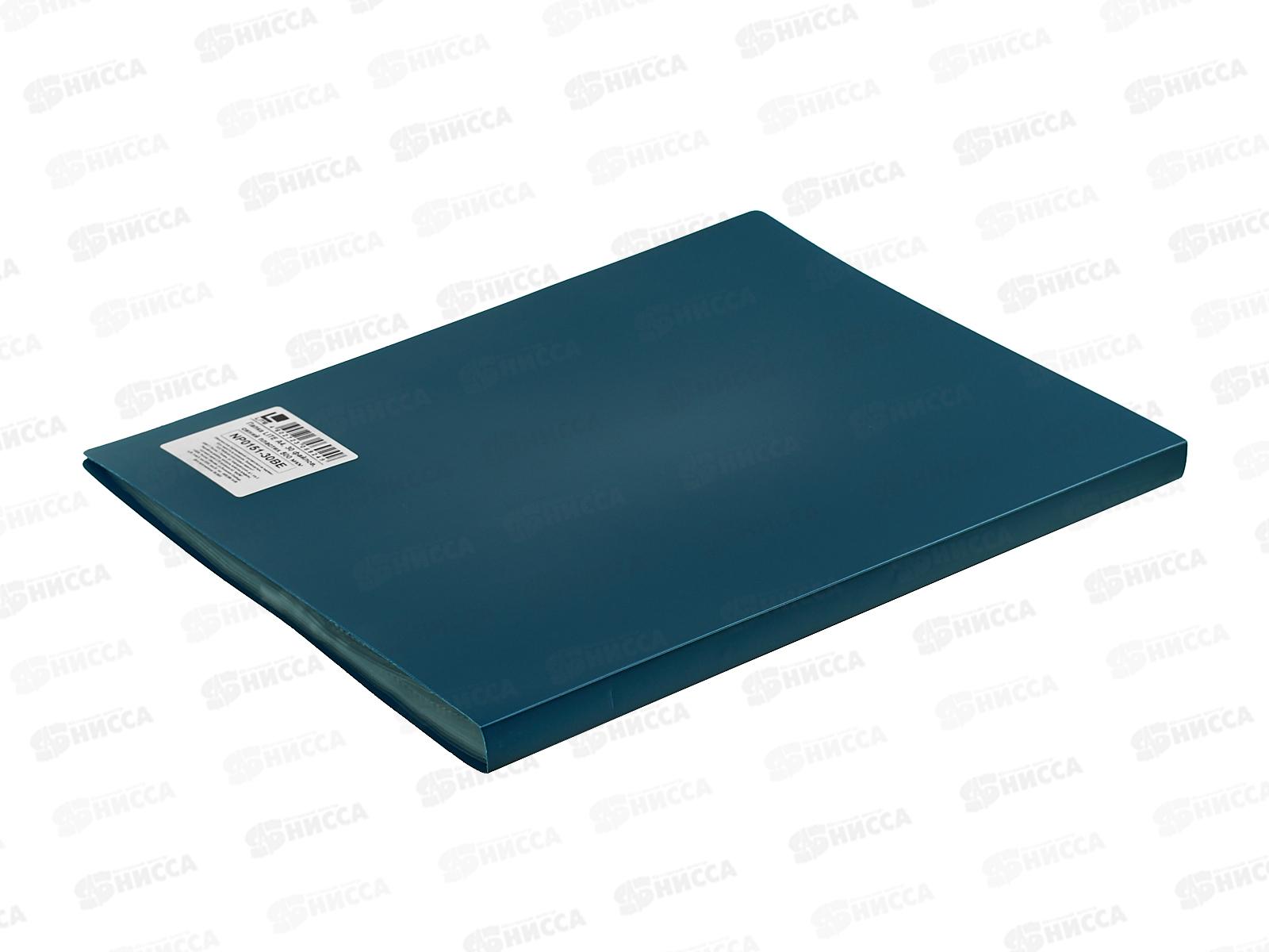 Папка с мульт.  30стр Lite А4 синяя, NP0151-30BE *10/130