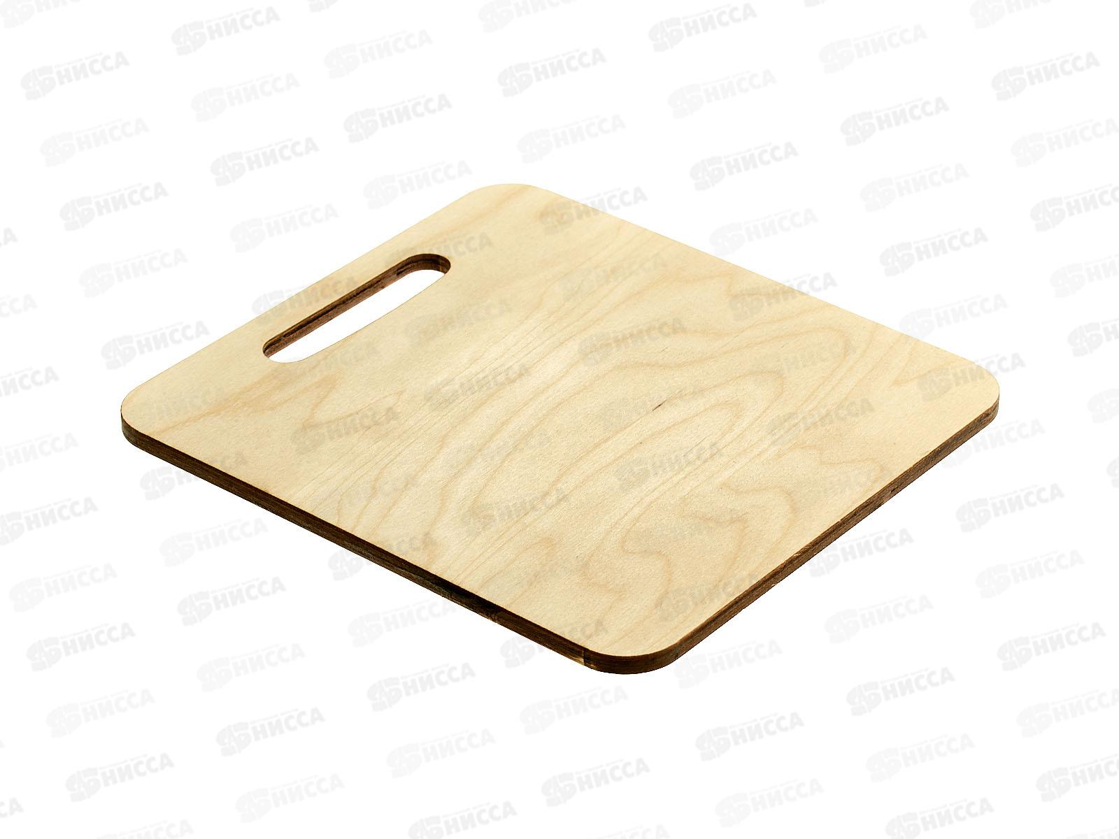 Доска разделочная  дерево малая НГ Дед мороз и олень Л-35 *50