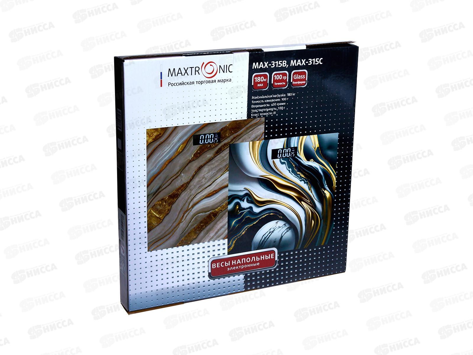 Весы напольные Maxtronic MAX-315B электронные *10