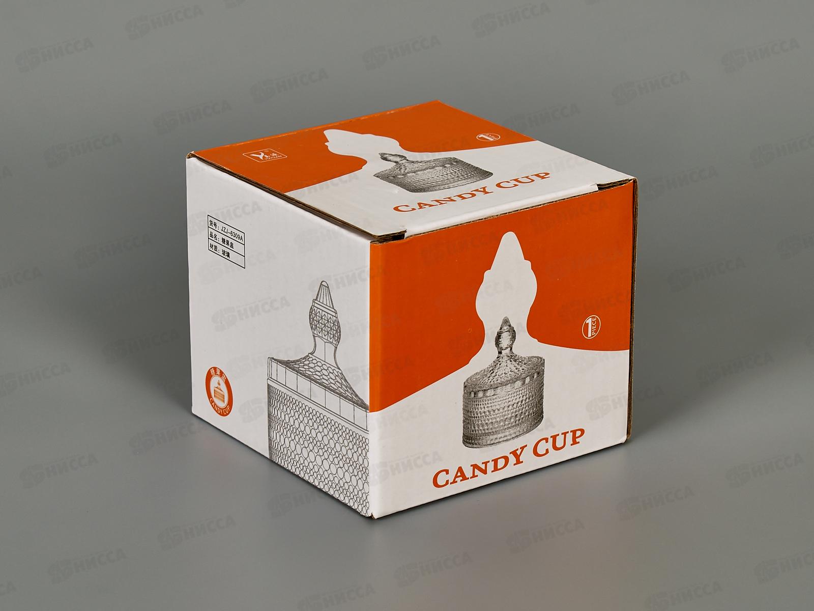 Ваза сервировочная с крышкой 8715 8,5*10см 295221