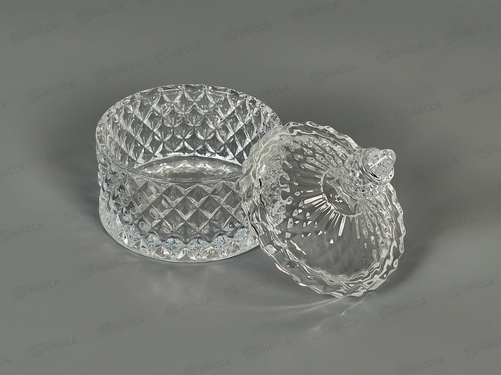 Ваза сервировочная с крышкой 8716 8,5*10см 295222