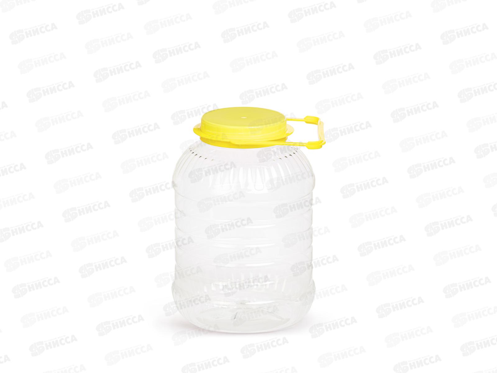 Банка 5л ПЭТ со съемной ручкой *10  М494