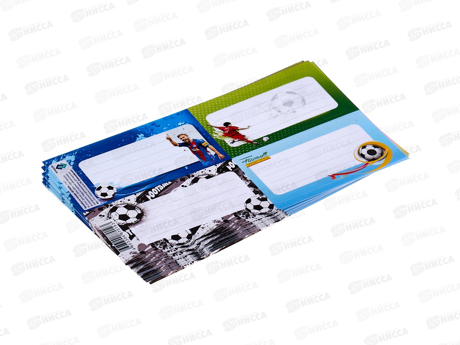 Наклейка д/тетр. ПГ Футбол 11*17 *20