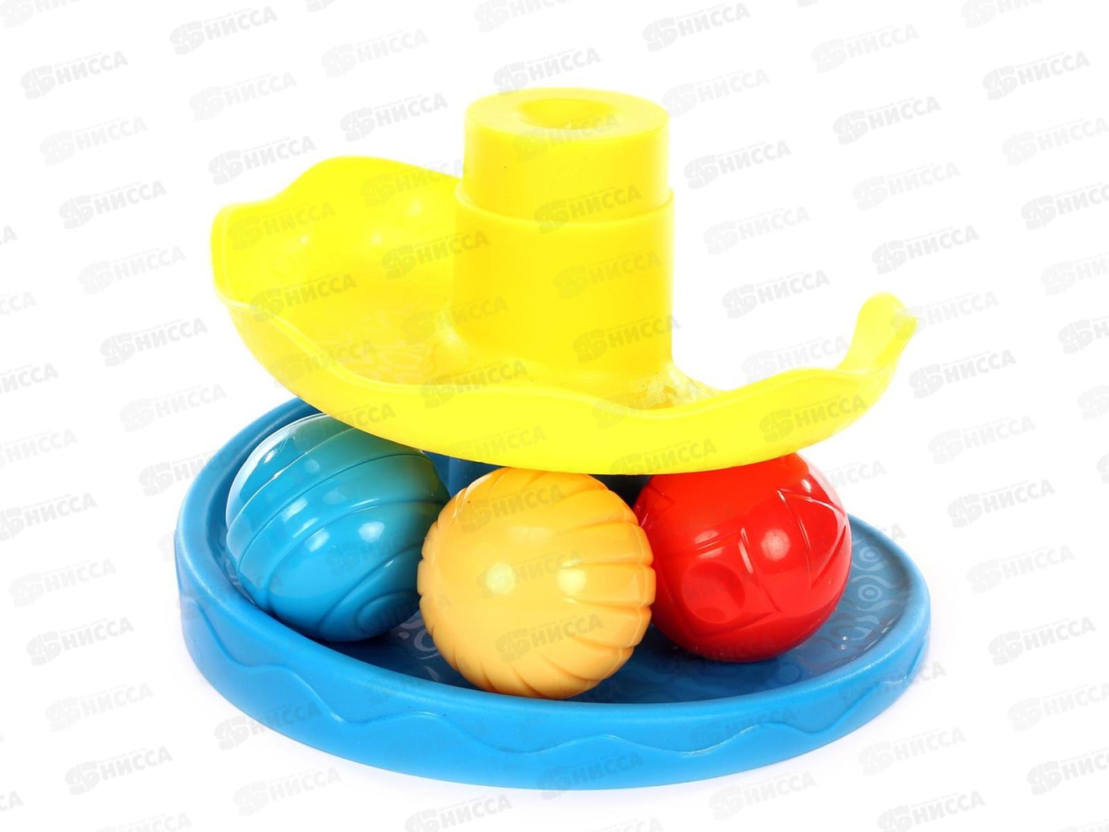 Набор пластмассовый &quotБашня с шариками 2&quot РР 2023-032