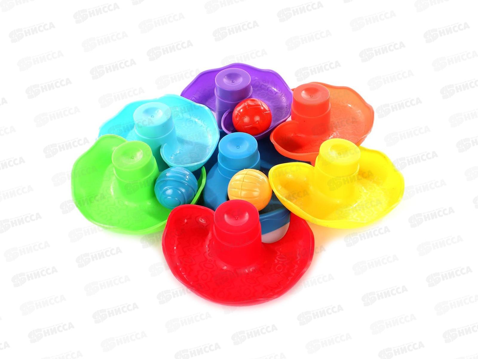 Набор пластмассовый &quotБашня с шариками 2&quot РР 2023-032