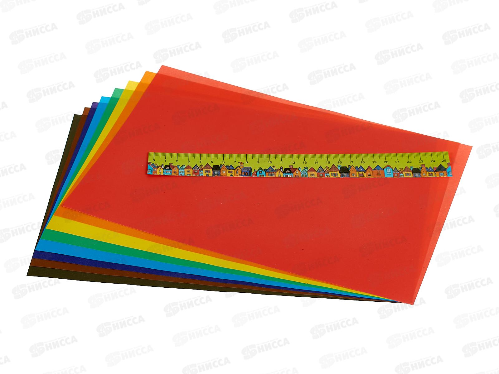 Цветная бум. 8л 8цв А4 ЛХ Колобок (ЦБ-0878) *30