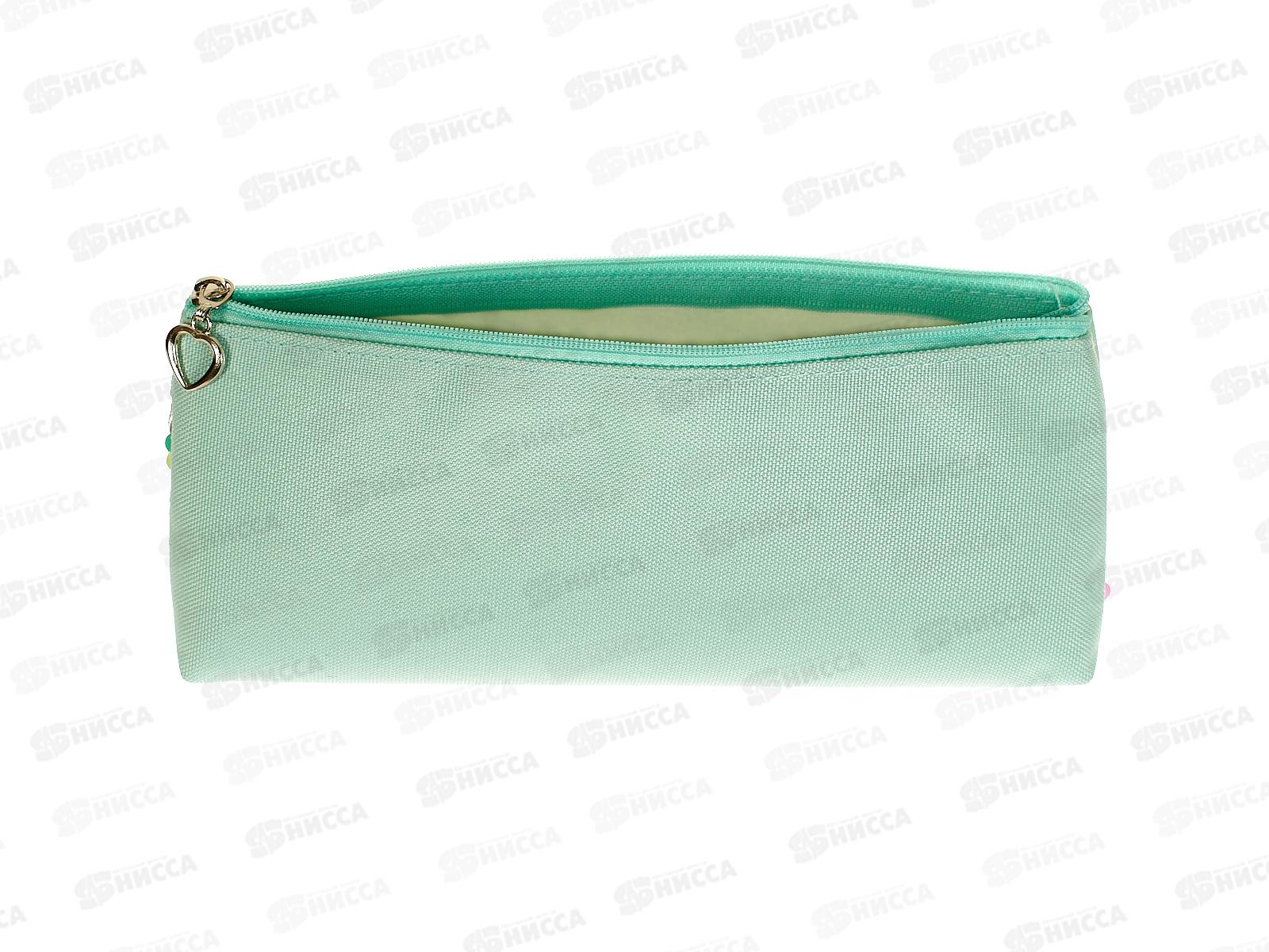 Пенал &quotMermaid&quot 20,5*3,5*9см, 2отд. пайетки, С-26148