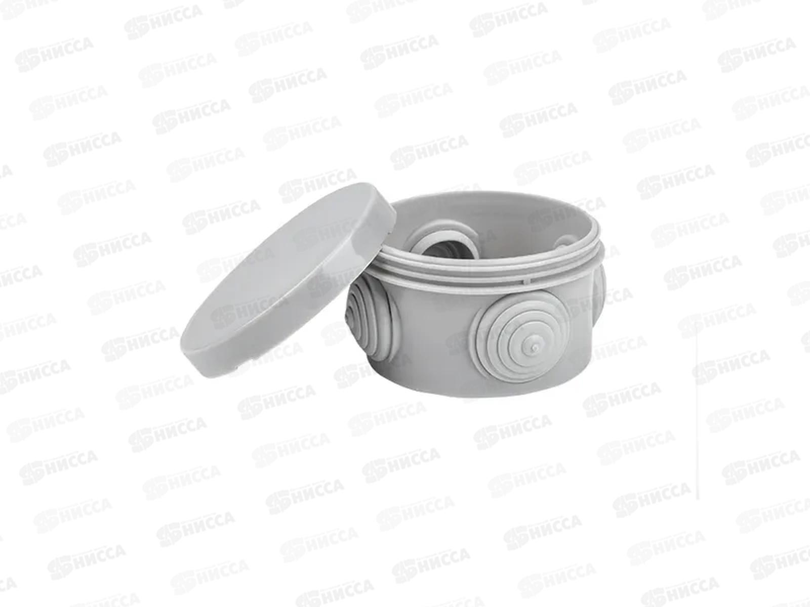 Коробка распределительная КМР-040-038 с крышкой наружная (65*40мм) 4 мембранных ввода IP54 EKF P