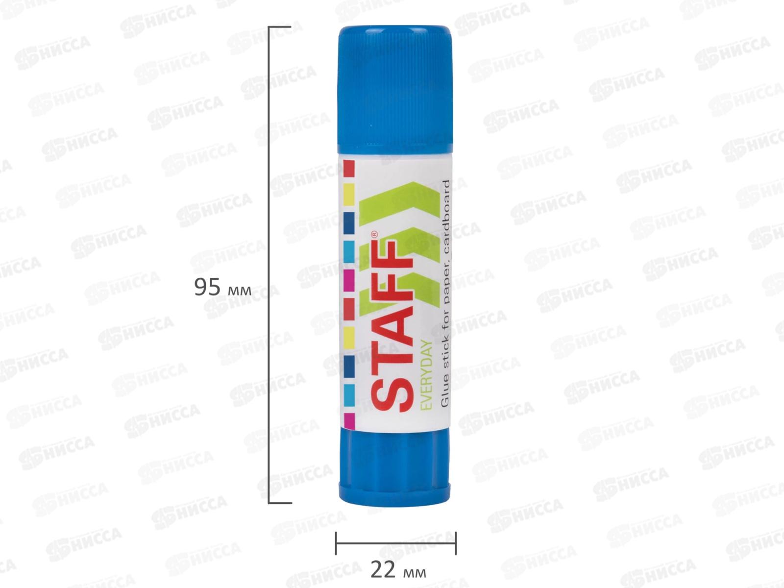 Клей карандаш STAFF 21г 220375  *24/324