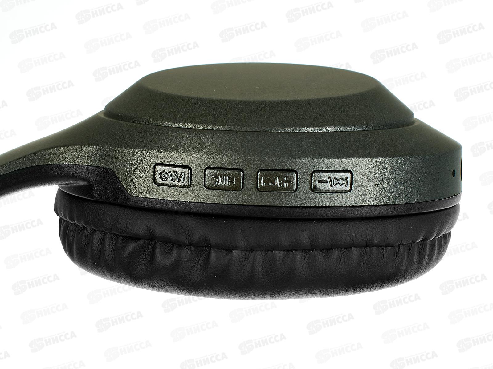 Гарнитура Perfeo MODE полноразмерная с микрофоном, BT/AUX/FM/MP3, черная