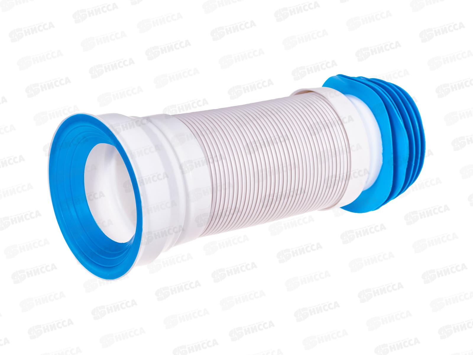 Гофра для унитаза армированная 600мм AVE129600