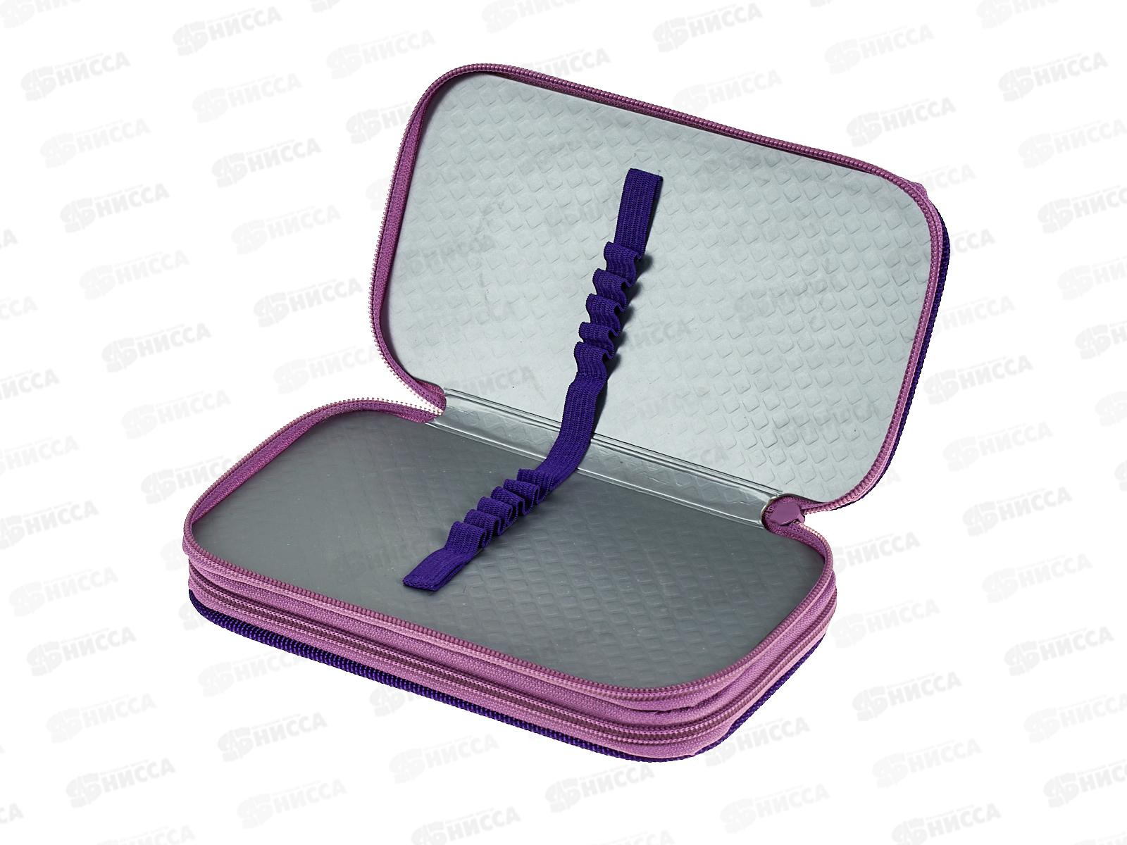 Пенал ПЧЕЛКА 2отд., Cats love 2023 190*105, ПО-090 *30