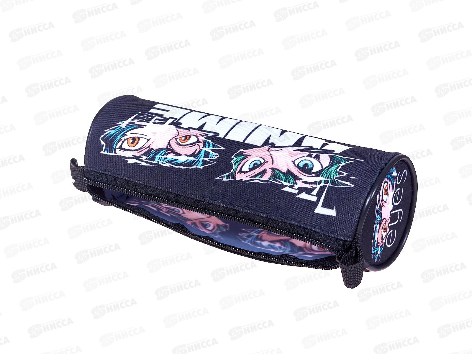 Пенал-тубус ПЧЕЛКА Глаза 2025 молн., 205*65  ПТ-221 *10