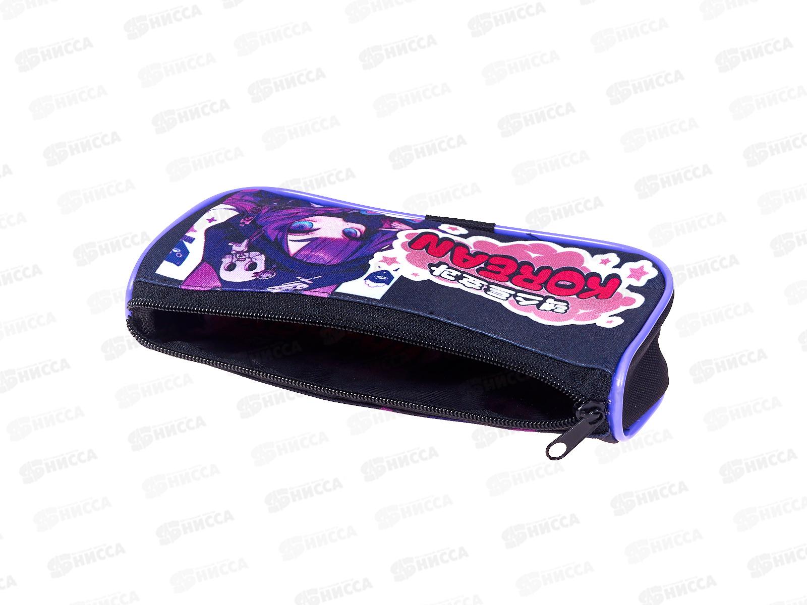 Пенал-косм. ПЧЕЛКА Cool girl 2025 на молнии 200*95*45, К-71 *24
