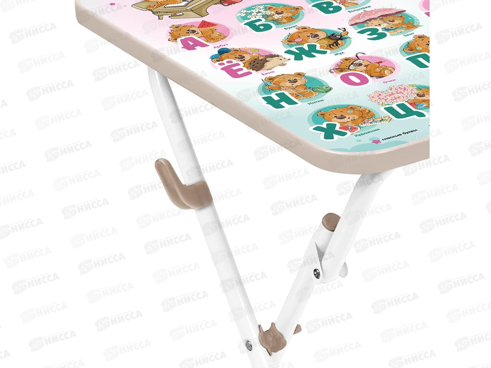 Комплект детский стол+стул КУ1/ЗМ Забавные медвежата