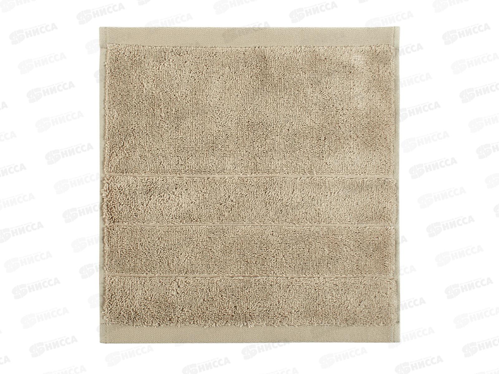 Салфетка махровое 30*30 ПЦ-4.165-5104 1сорт Tenerezza 14-1305 бежевый