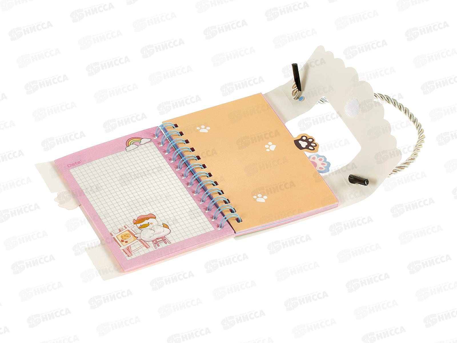 Блокнот 60л MAZARI Лапки, M-3282 *12