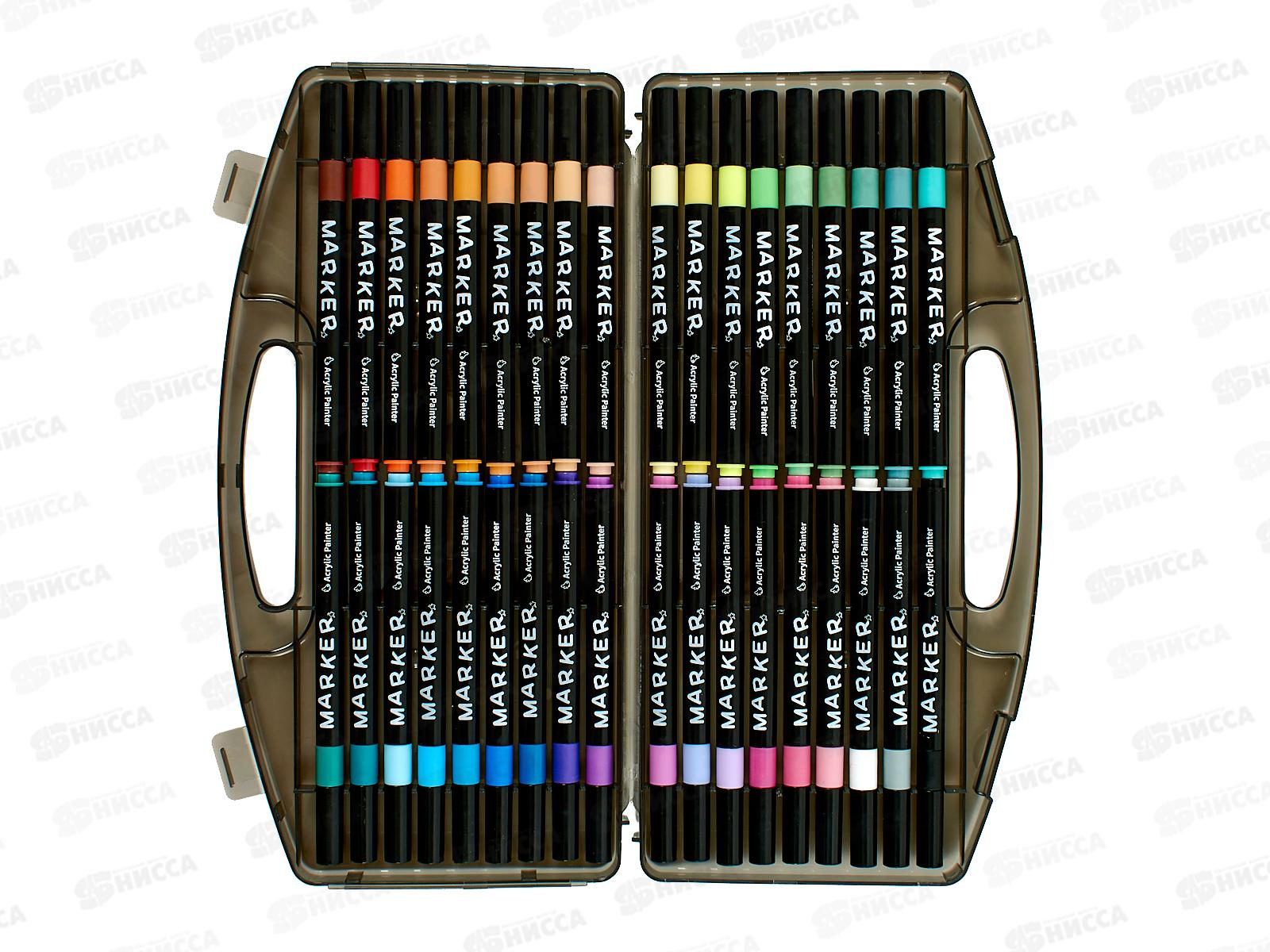 Маркеры MAZARI Lumo акриловые 36цв, M-15231-36 *20