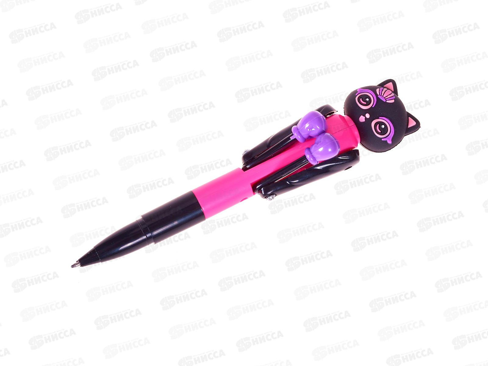 Ручка шар. MAZARI Boxing Cat синяя, 0,7 мм M-15613-70 *24