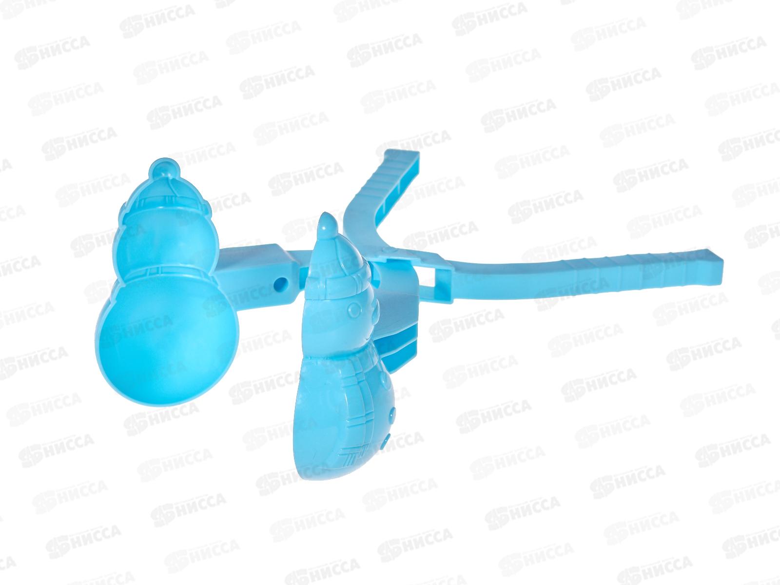 Форма для снега и песка (снежколеп) &quotСнеговик&quot 8,5см, 5 цветов, 1000912