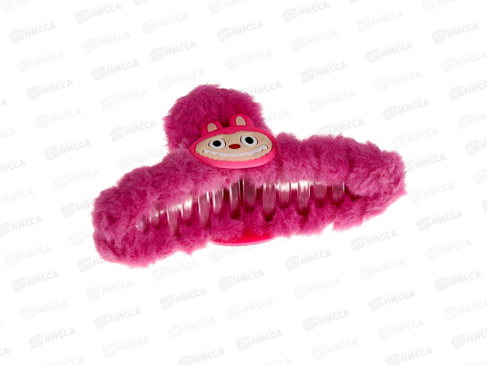 Краб пластик &quotLABUBU&quot 11см мех отделка цветной №2374