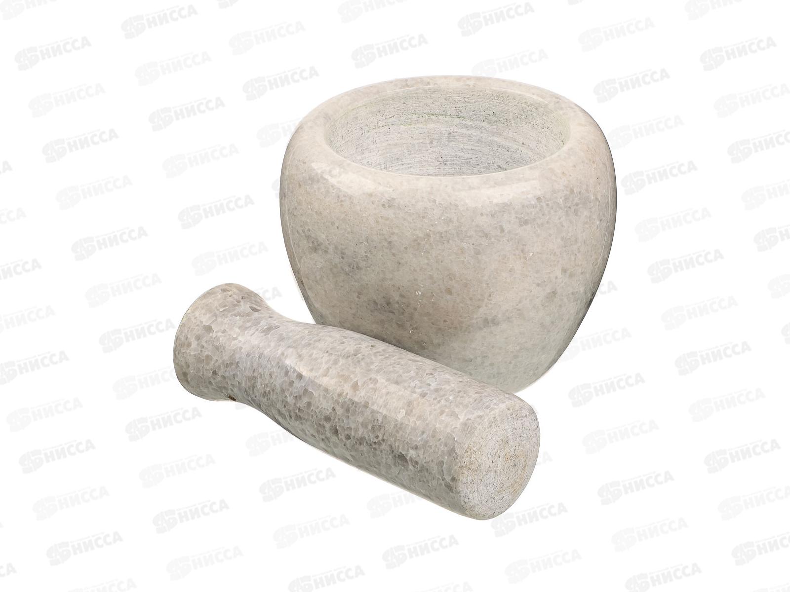 Ступка с пестиком Vetta 10*7.5см мрамор 884-343 г