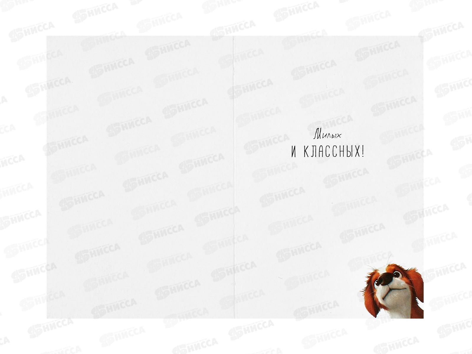 Открытка 105*156 У меня нюхна таких, как ты 0713.552 *5