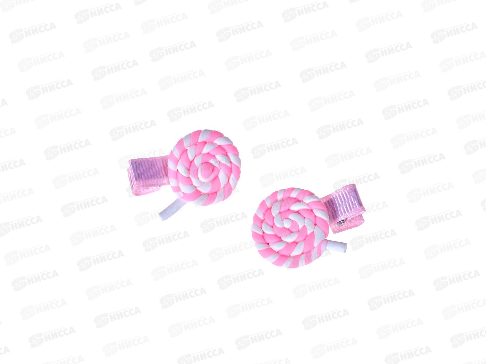 Набор заколок д/в CHERRY MARY, Z6202, 2 шт №02 розовый