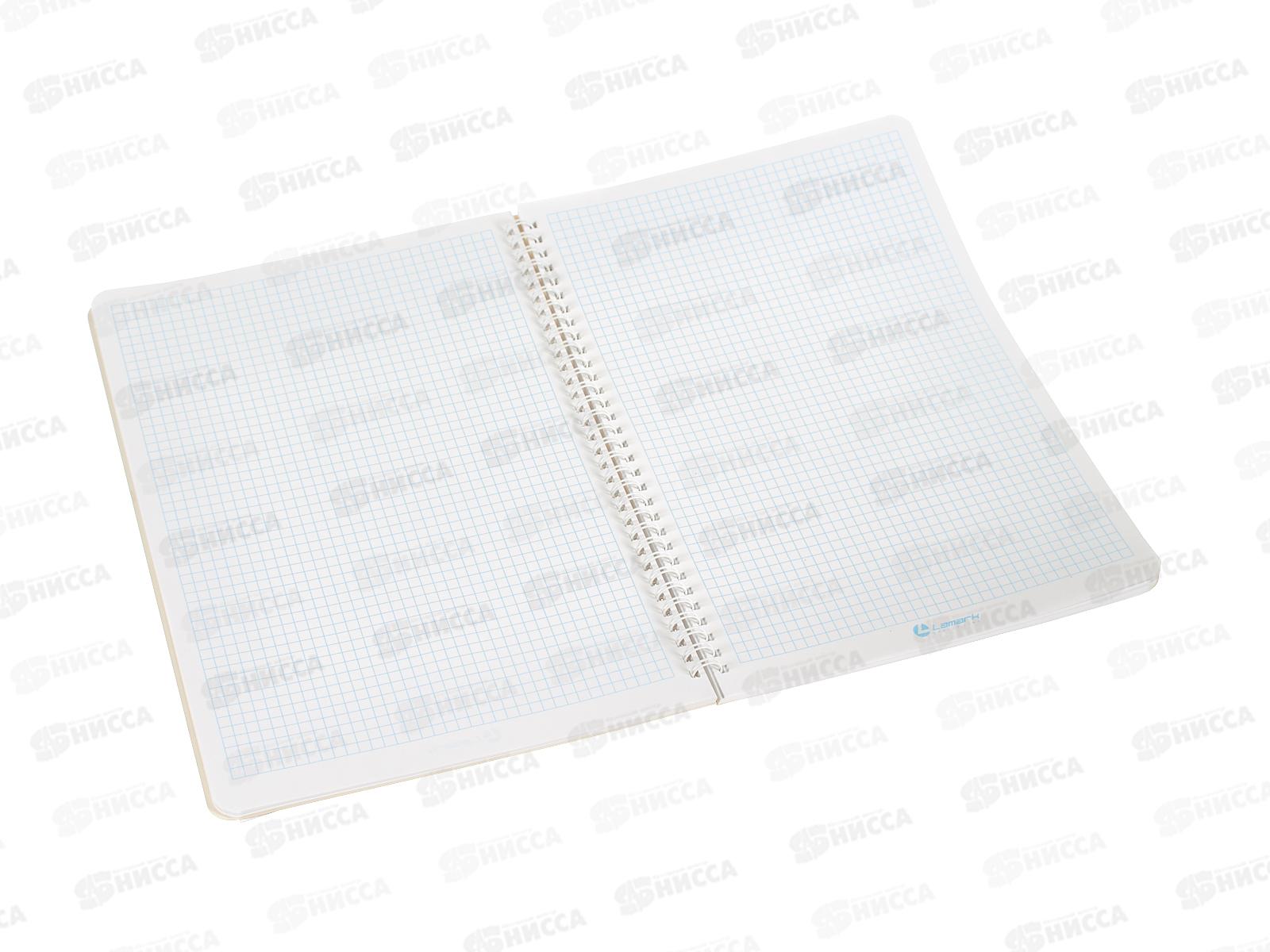 Тетрадь 80л кл. LAMARK А4 Hot track, греб, soft touch 0102*15