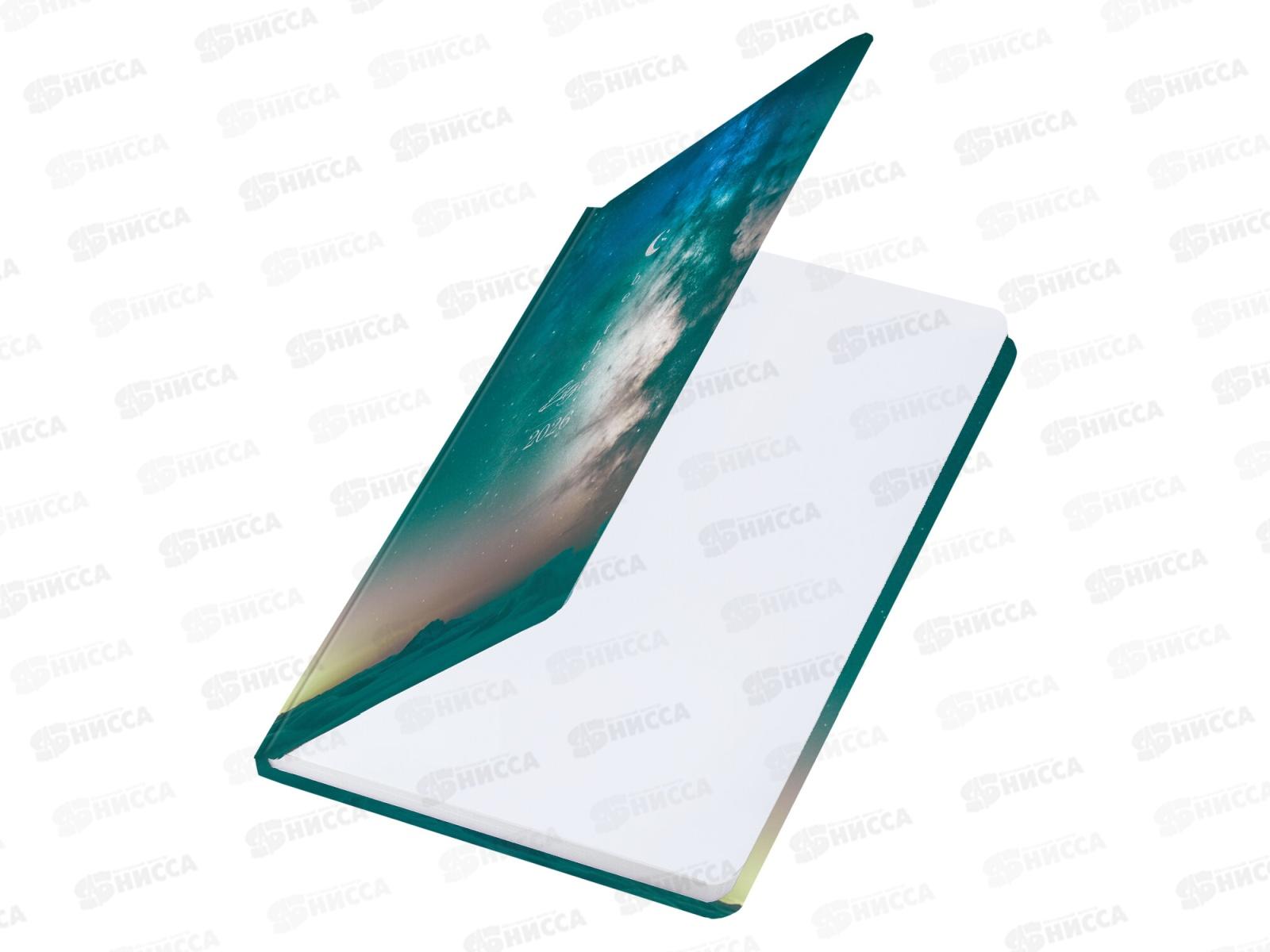 Ежедневник BRAU 2026 А5,Млечный путь, с резинкой тв.обл. 117345 *10