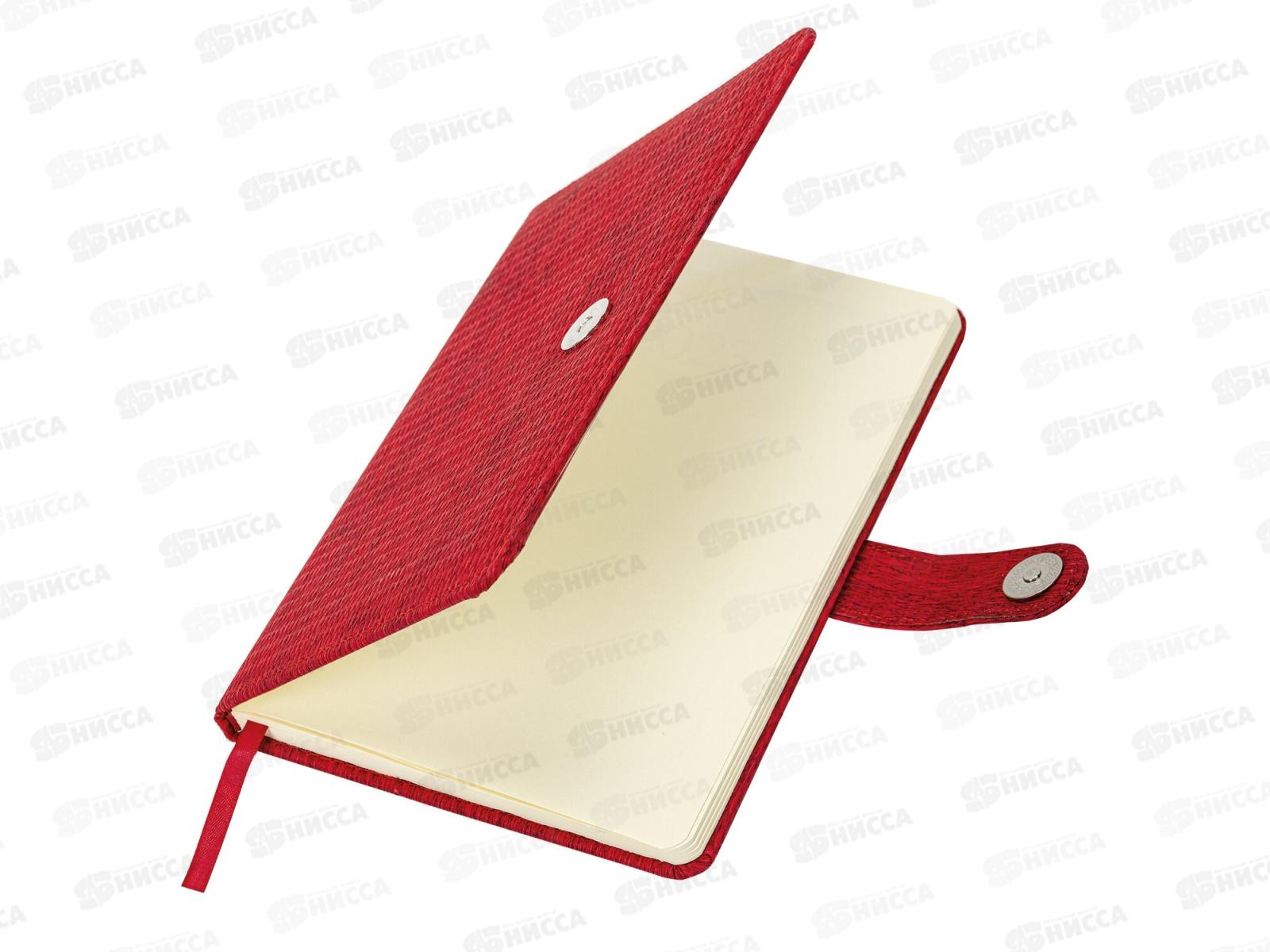 Еженедельник BRAU 2026 А5,Augustus п/кожу, красный, 117160 *10