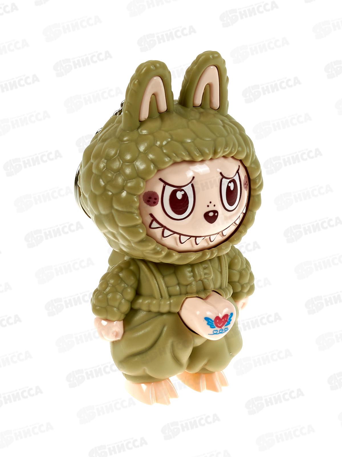 Брелок MAZARI Зубастик. 5,5*5,5*10,5см 6 дизайна  М-20598 *12