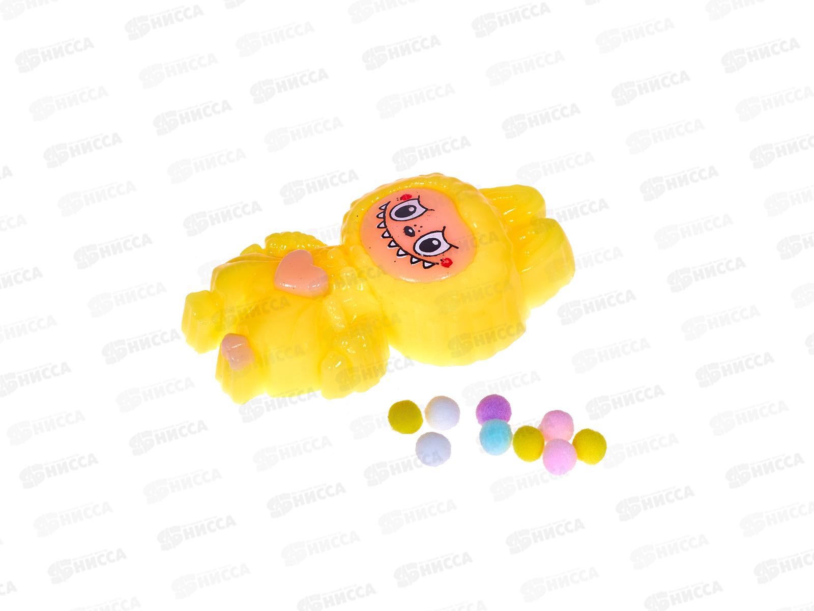 Игрушка-антистресс Зубастик. 9*6см 4 цвета в ассортименте M-20544 *16