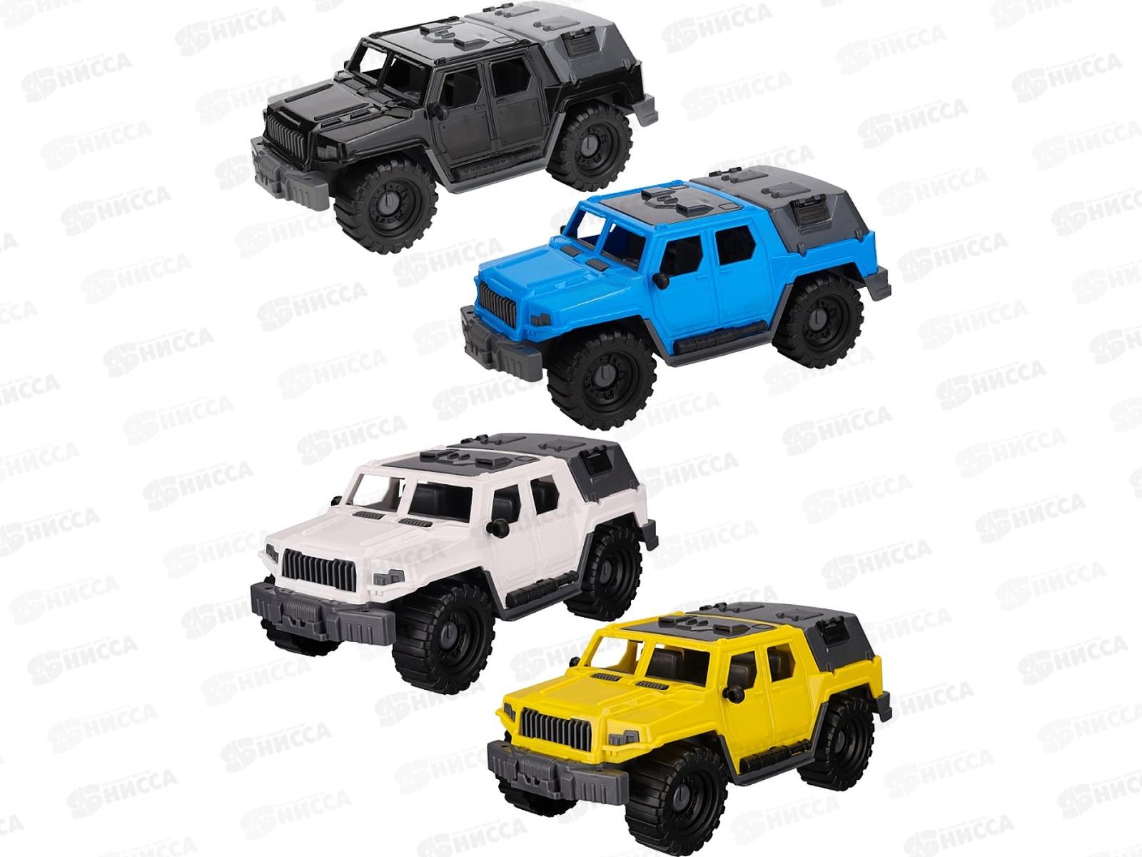 Джип &quotАльфа&quot микс Городской с тентом, 4 цвета, И-1511  *12