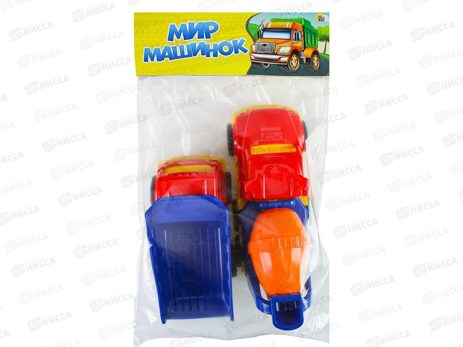 Набор грузовиков №1 Классический (Самосвал + Бетоновоз), И-9531 *12