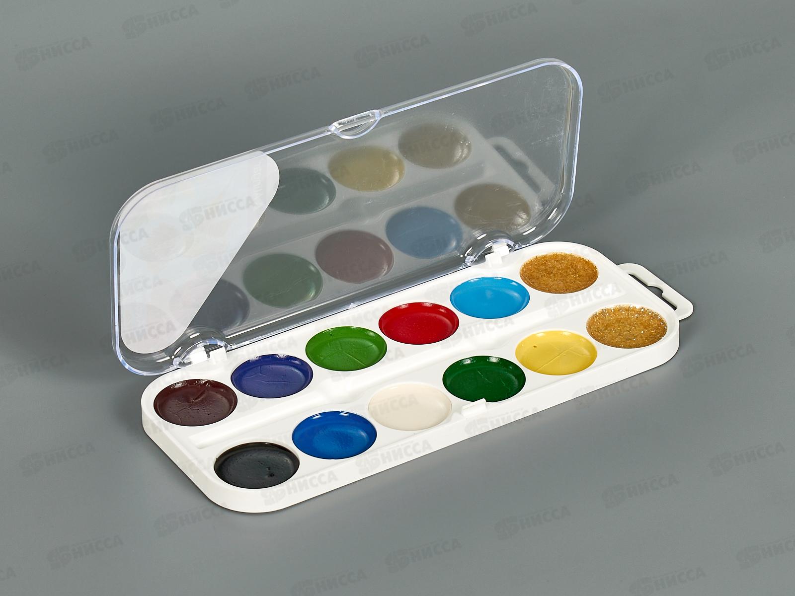 Акварель Alingar медовая 12цв. Колибри п/у, б/к, AL6808 *15