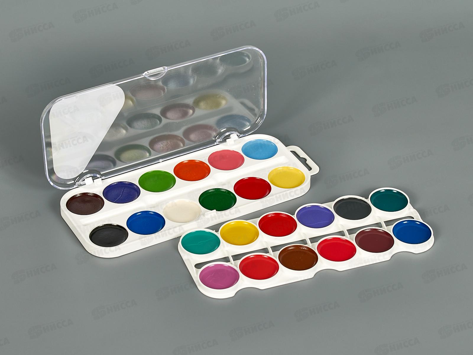 Акварель Alingar карамельная 24цв. Звездочет п/у, б/к, AL12803 *88